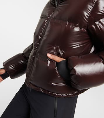 Minnie cropped down ski jacket | Aztech Mountain