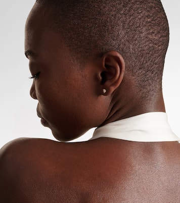 Ohrringe aus 14kt Gelbgold mit Diamanten | Stone and Strand