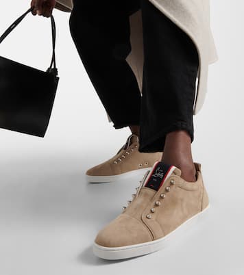 Baskets Fav Fique A Vontade en daim | Christian Louboutin