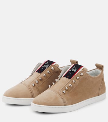 Baskets Fav Fique A Vontade en daim | Christian Louboutin