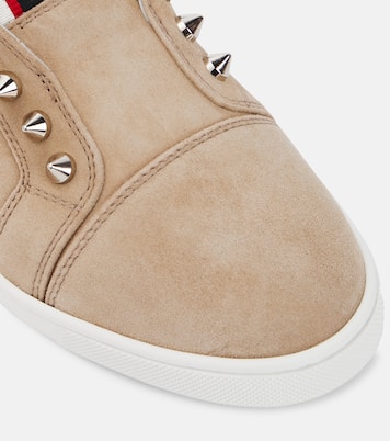 Baskets Fav Fique A Vontade en daim | Christian Louboutin