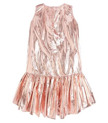 Ruffled lamé dress | Caroline Bosmans