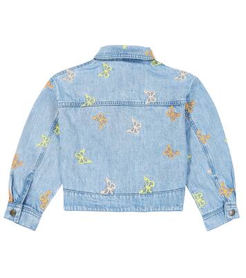 Burbank embroidered denim jacket | The New Society