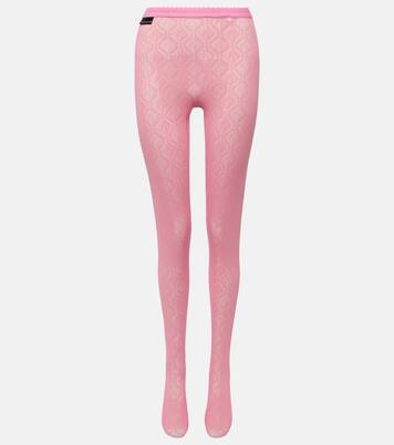Leggings Moon Diamant aus Mesh | Marine Serre