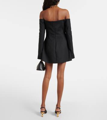 Sandrine off-shoulder blazer dress | SIR