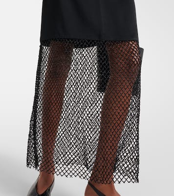 Abito sottoveste in raso | Jacques Wei