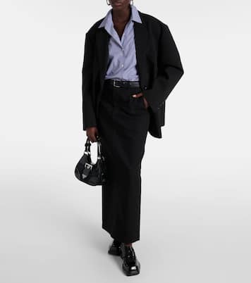 Maxirock Drill aus Baumwoll-Twill | Wardrobe.NYC