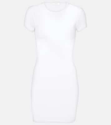 Abito corto in jersey di cotone | Wardrobe.NYC