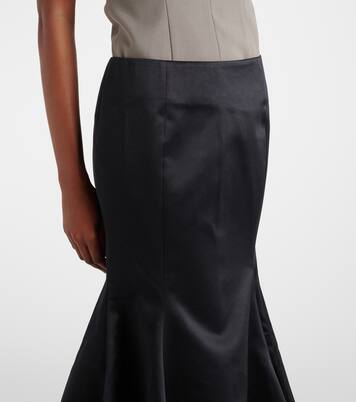 Midirock Burgeon aus Satin | Entire Studios