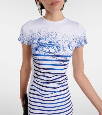 Vestido corto estampado | Jean Paul Gaultier