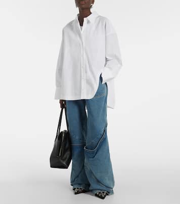 Tote Bag La Passeggiata Medium aus Leder | The Attico