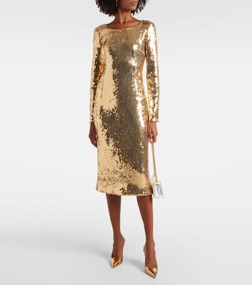 Sequined midi dress | Dolce&Gabbana