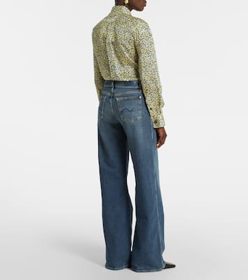 High-Rise Wide-Leg Jeans Luxe Vintage | 7 For All Mankind