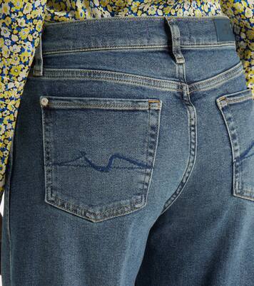 High-Rise Wide-Leg Jeans Luxe Vintage | 7 For All Mankind