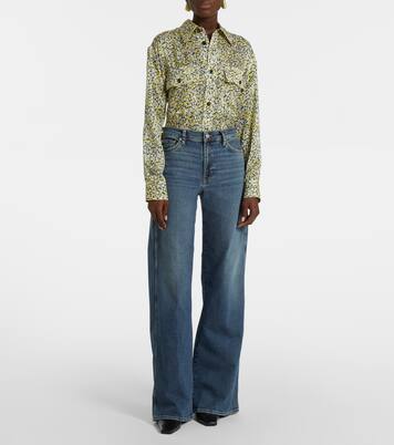 High-Rise Wide-Leg Jeans Luxe Vintage | 7 For All Mankind