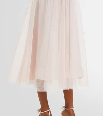 Vestido corsé de tul | Zimmermann