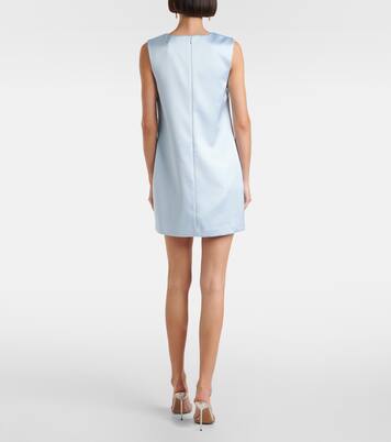 Robe en satin à fleurs | Self-Portrait