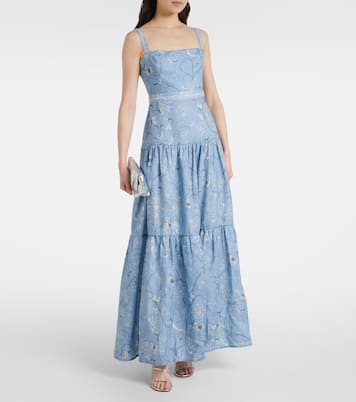 Maxikleid Lima Lymanopoda aus Baumwolle | Agua by Agua Bendita