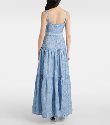 Maxikleid Lima Lymanopoda aus Baumwolle | Agua by Agua Bendita