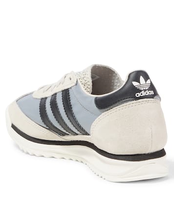 SL 72 RS suede-trimmed sneakers | Adidas Originals Kids