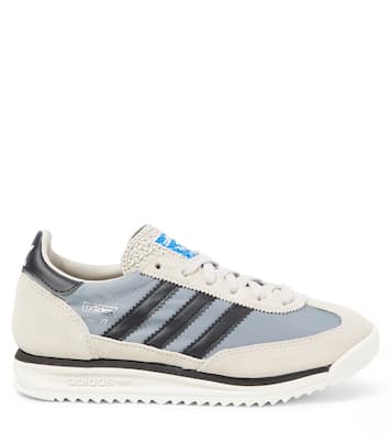 SL 72 RS suede-trimmed sneakers | Adidas Originals Kids