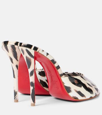 Mules Miss Z 100 de charol | Christian Louboutin