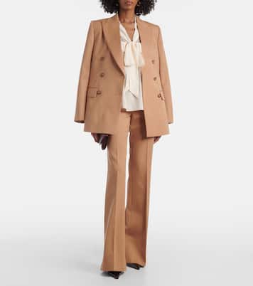 Bluse aus Seide mit Spitze | Stella McCartney