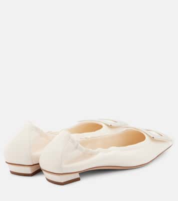Belle Vivier leather ballet flats | Roger Vivier