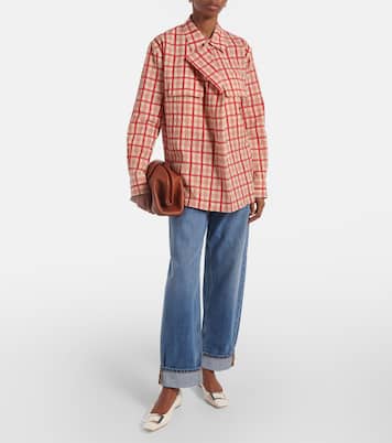 Belle Vivier leather ballet flats | Roger Vivier