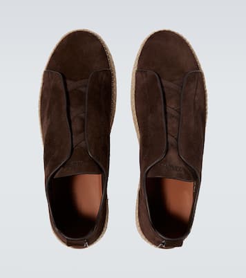 Triple Stitch suede espadrilles | Zegna