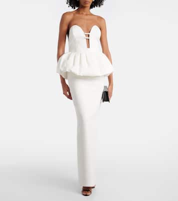 Lia peplum gown | The New Arrivals Ilkyaz Ozel