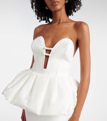 Lia peplum gown | The New Arrivals Ilkyaz Ozel