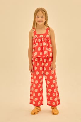 Pantaloni a gamba larga in cotone | Jellymallow