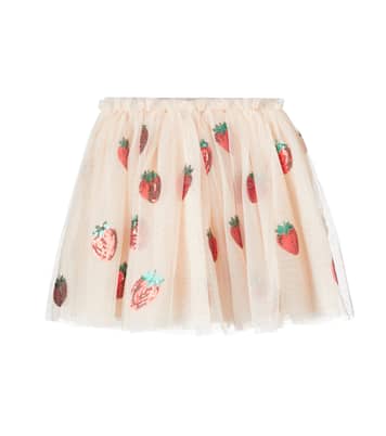 Gonna Yvonne in tulle con paillettes | Konges Sløjd