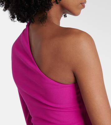 Robe longue Joana asymétrique | Solace London