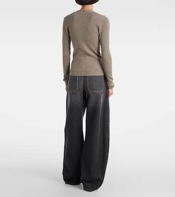 Cardigan aus Rippstrick  | Brunello Cucinelli