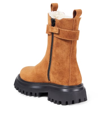 DG leather ankle boots | Dolce&Gabbana Kids