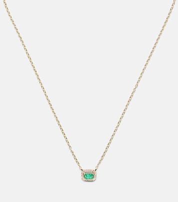 Collier en or 18 ct, émeraudes et diamants | Shay Jewelry