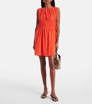 Minikleid Como aus Seiden-Crêpe | Asceno