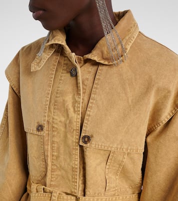 Trenchcoat Michaela aus Denim | Marant Etoile