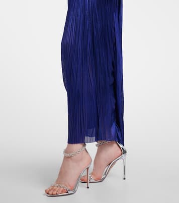 Faye metallic silk tulle bustier gown | Maria Lucia Hohan