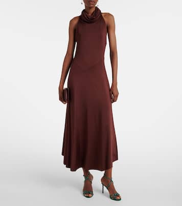 Sandalen Love Struck aus Leder mit Kristallen | Aquazzura