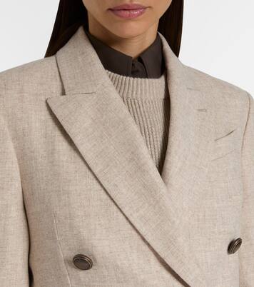 Blazer aus Wolle und Kaschmir | Brunello Cucinelli
