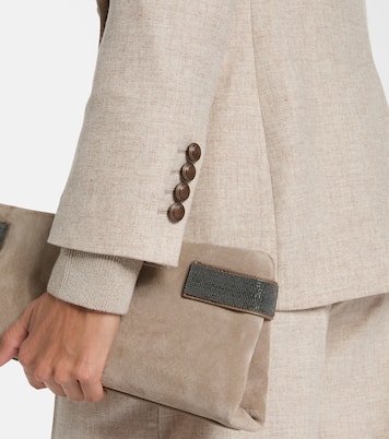 Blazer aus Wolle und Kaschmir | Brunello Cucinelli