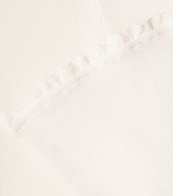 Jentje ruffled cotton-blend wide-leg pants | Donsje