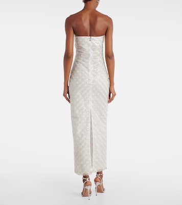 Embellished strapless maxi dress | Rotate