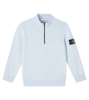 Compass half-zip sweater | Stone Island Junior