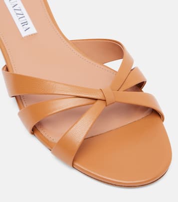 Sandalen aus Leder  | Aquazzura