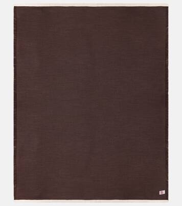 Clergy Pegaso floral wool throw | Etro