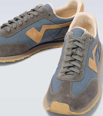 FKT suede-trimmed sneakers | Visvim